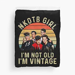 New Kids I'm Not Vintage Duvet Cover
