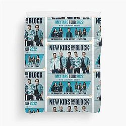 New Kids on the Block Mixtape Tour 2022 Duvet Cover