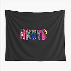 NKOTB Neon Tapestry