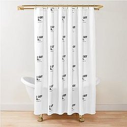 New Kids On the Block Fans I got it  Fans Shower Curtain