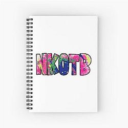NKOTB Neon Spiral Notebook