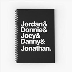 Top Seller New Kids Boy Band Members Notebook