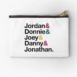 NKOTB Name & Zipper Pouch