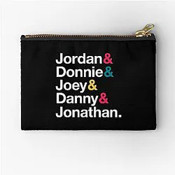 NKOTB Name Style Zipper Pouch