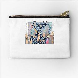 I'd Rather Be at a New Kids Concert Zipper Pouch