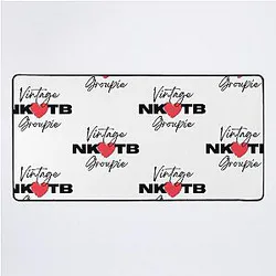 Vintage NKOTB Groupie Desk Mat