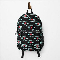 Funny Man Kids New Edition Apparel The Blocks Blue Awesome for Music Fans Backpack
