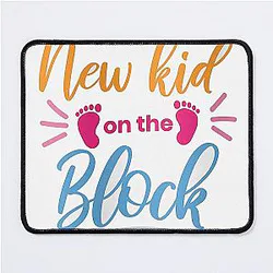 The new logo from special band on kids Mouse Pad