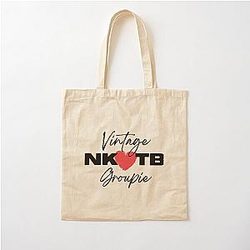Vintage NKOTB Groupie Love Cotton Tote Bag