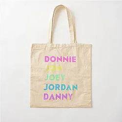 New Kids On The Block Bling Cotton Tote Bag