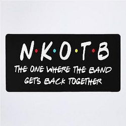 NKOTB Band Gets Back Together Desk Mat