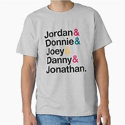 NKOTB Name Style Classic T-Shirt