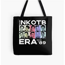 In My New Kids NKOTB All Over Print Tote Bag