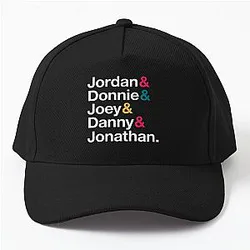 New Kids On The Block Names & Style Baseball Cap