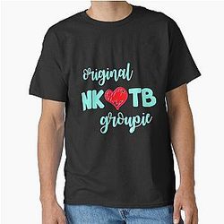 Funny Man Kids New On Blue Awesome For Music Fans Classic T-Shirt