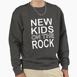 New Kids on the White Pullover Sweatshirt