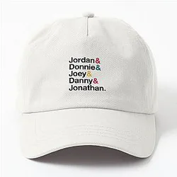NKOTB Names and Style Fitted Dad Hat