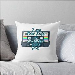 I am New Kids on Old Cassette Pillow