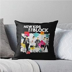 New Kids Girl I'm Not Vintage Throw Pillow