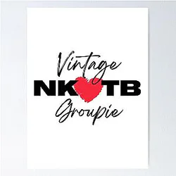 Vintage NKOTB Poster