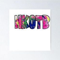 NKOTB Neon Poster