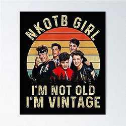 New Kids I'm Not Vintage Poster