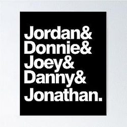 Top Selling New Kids Boy Band Member Poster