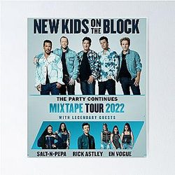 New Kids on the Block The Party Continues 2022 Poster