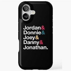 New Kids on the Block Name and Style iPhone Tough Case