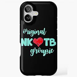Funny Man NKOTB Kids New On The Blue iPhone Case For Music Fans