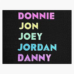 New Kids On The Block Bling Name Jigsaw Puzzle