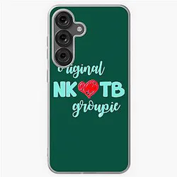 Funny Man NKOTB Kids on a Soft Blue Blocks Case for Music Fans Samsung Galaxy Shirt