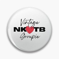 Vintage New Kids on the Block Groupie Love Pin