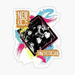 NKOTB Men's Sticker
