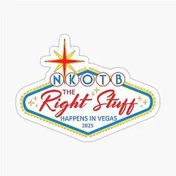The Right Stuff NKOTB Sticker