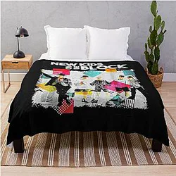 New Kids: A Vintage Girl's Throw Blanket
