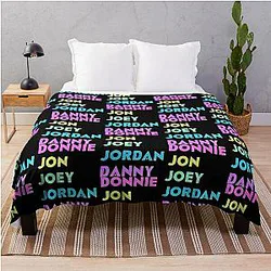 NKOTB Name Throw Blanket