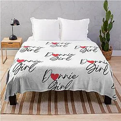 Donnie Girl New Kids on the Block Throw Blanket