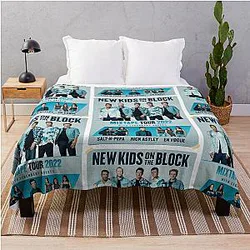 NKOTB Mixtape Tour Throw Blanket