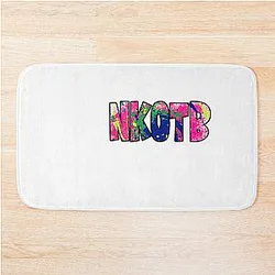 New Kids on the Block - Neon Splatter Bath Mat