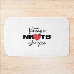 Vintage New Kids on the Block Groupie Love Bath Mat