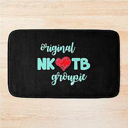 Funny Man NKOTB Kids New On Blue Awesome Bath Mat