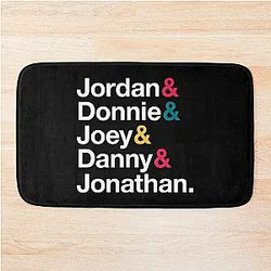 NKOTB Name & Style Bath Mat