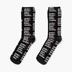 NKOTB Names and Style Socks