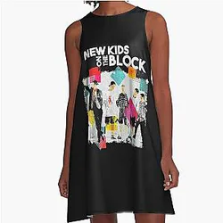New Kids Girl I'm Vintage A Line Dress