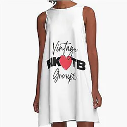 Vintage NKOTB Groupie A-Line Dress