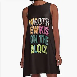 New Kids on the Block Music Gift For Men Women A-Line Dress