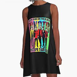 NKOTB Summer Tour 2022 Essential T-Shirt A-Line Dress