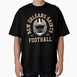 Art New Orleans Saints Oversized T-Shirt