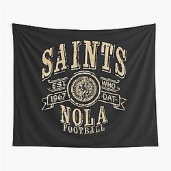Art New Orleans Saints Tapestry